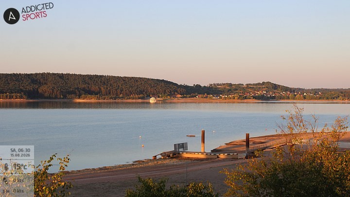 Archiv Foto Webcam Brombachsee - Nordufer Allmannsdorf