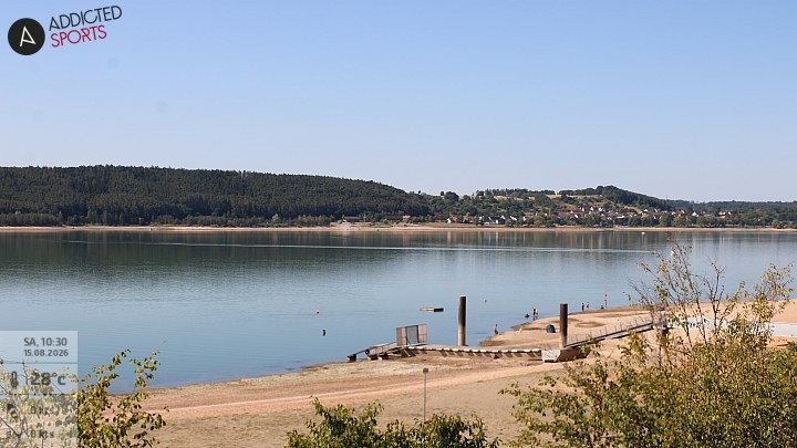 Archiv Foto Webcam Brombachsee - Nordufer Allmannsdorf