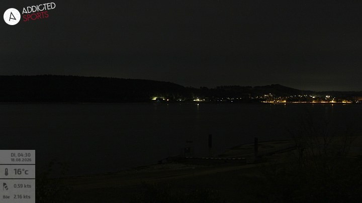 Archiv Foto Webcam Brombachsee - Nordufer Allmannsdorf