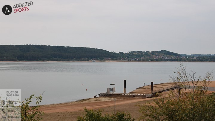 Archiv Foto Webcam Brombachsee - Nordufer Allmannsdorf
