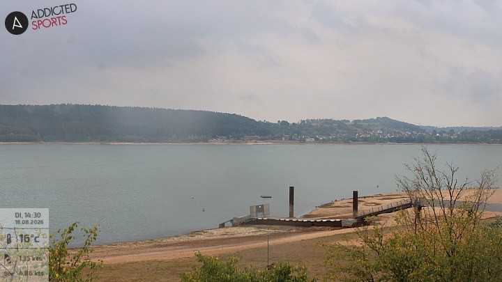 Archiv Foto Webcam Brombachsee - Nordufer Allmannsdorf