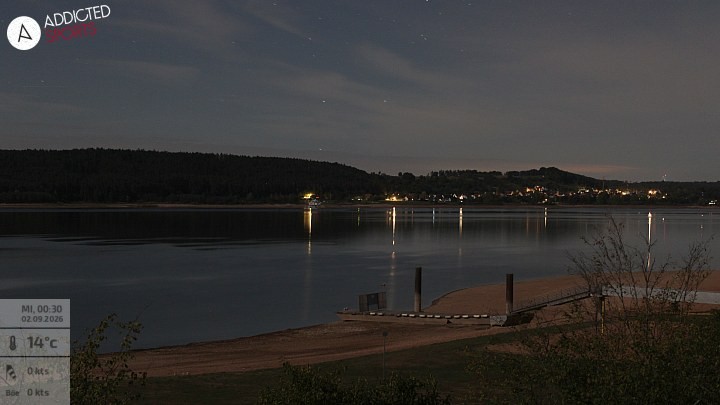 Archiv Foto Webcam Brombachsee - Nordufer Allmannsdorf