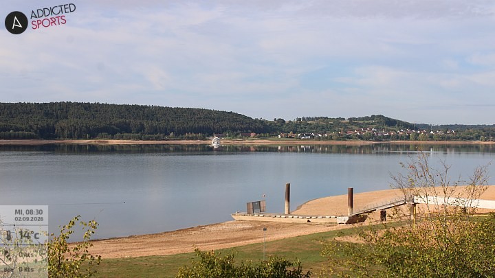 Archiv Foto Webcam Brombachsee - Nordufer Allmannsdorf