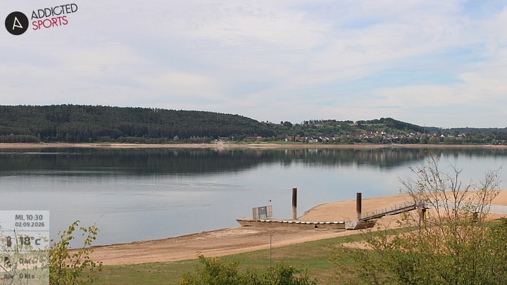 Archiv Foto Webcam Brombachsee - Nordufer Allmannsdorf