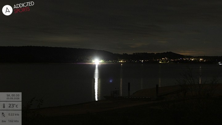 Archiv Foto Webcam Brombachsee - Nordufer Allmannsdorf