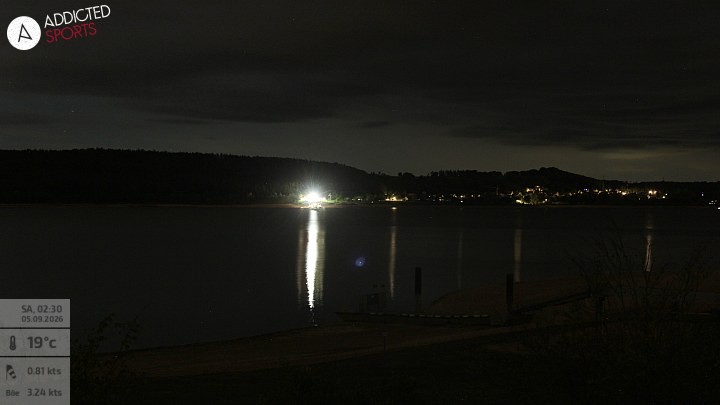 Archiv Foto Webcam Brombachsee - Nordufer Allmannsdorf