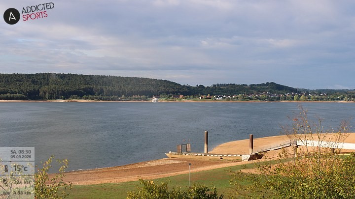 Archiv Foto Webcam Brombachsee - Nordufer Allmannsdorf