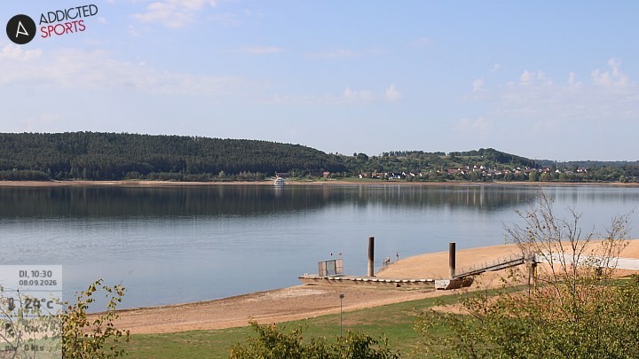 Archiv Foto Webcam Brombachsee - Nordufer Allmannsdorf