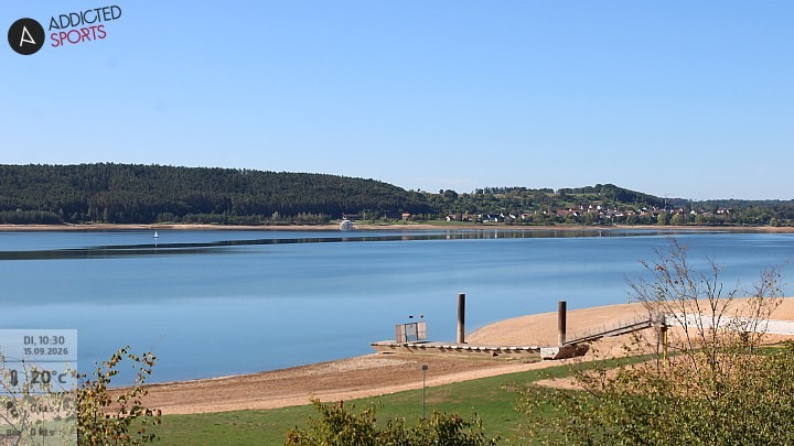 Archiv Foto Webcam Brombachsee - Nordufer Allmannsdorf