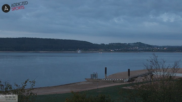 Archiv Foto Webcam Brombachsee - Nordufer Allmannsdorf