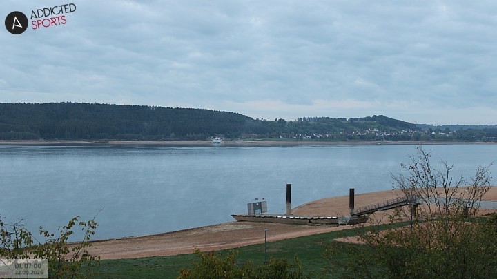 Archiv Foto Webcam Brombachsee - Nordufer Allmannsdorf