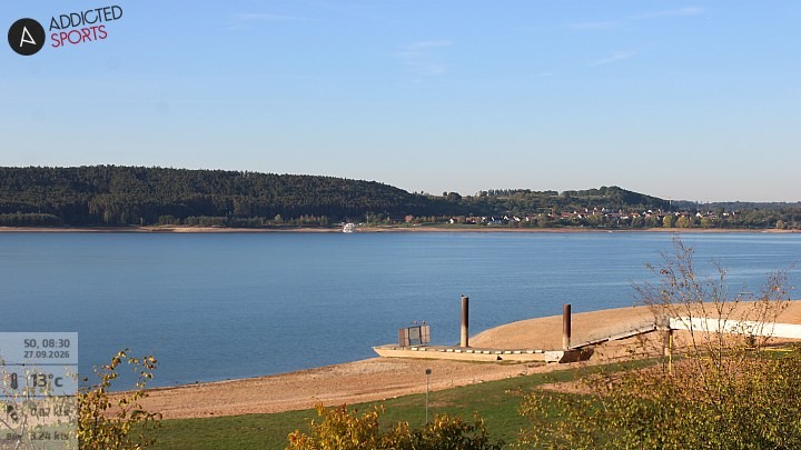 Archiv Foto Webcam Brombachsee - Nordufer Allmannsdorf