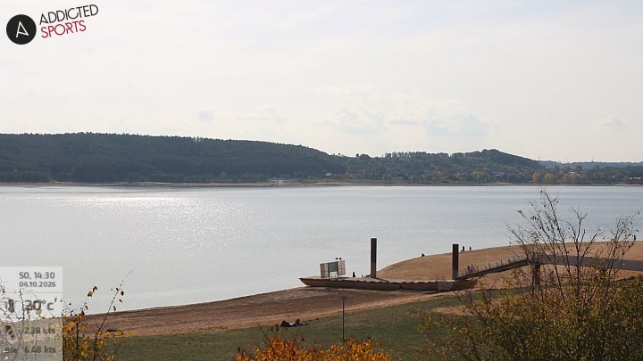 Archiv Foto Webcam Brombachsee - Nordufer Allmannsdorf