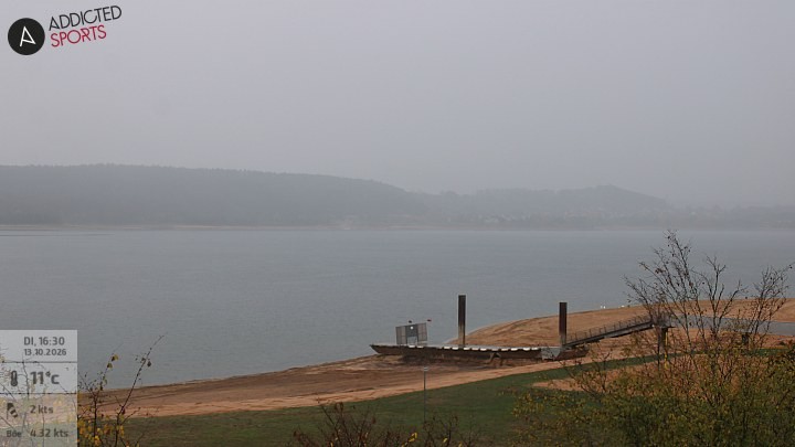 Archiv Foto Webcam Brombachsee - Nordufer Allmannsdorf