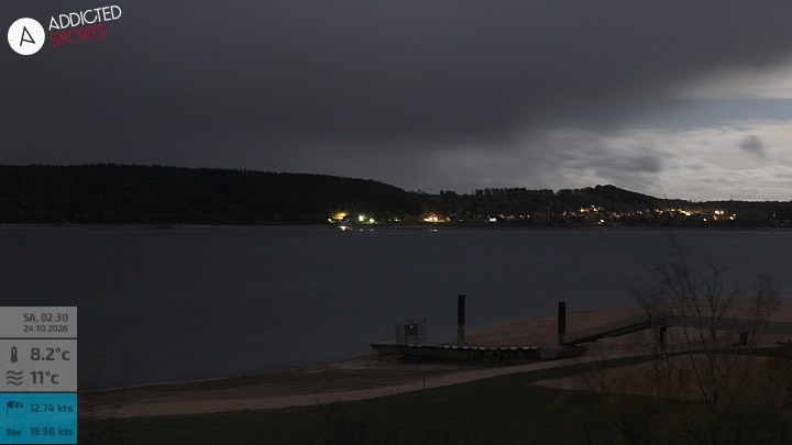 Archiv Foto Webcam Brombachsee - Nordufer Allmannsdorf