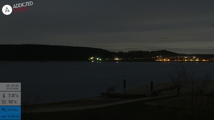Archiv Foto Webcam Brombachsee - Nordufer Allmannsdorf