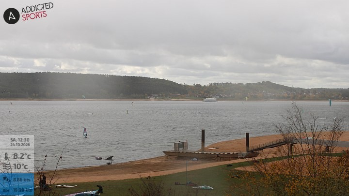 Archiv Foto Webcam Brombachsee - Nordufer Allmannsdorf