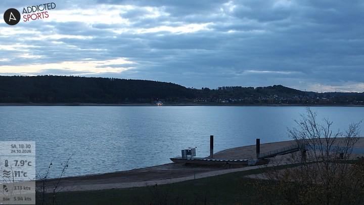 Archiv Foto Webcam Brombachsee - Nordufer Allmannsdorf