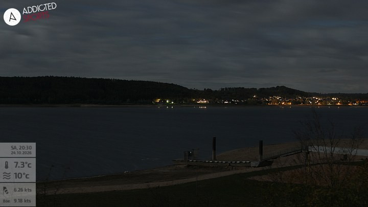 Archiv Foto Webcam Brombachsee - Nordufer Allmannsdorf