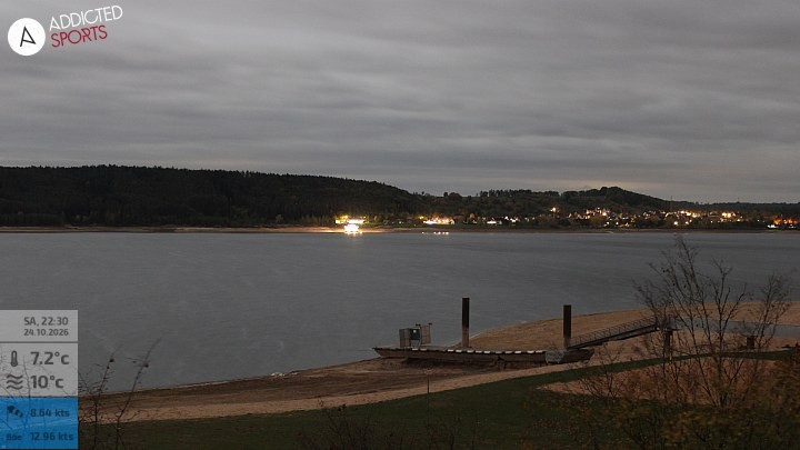Archiv Foto Webcam Brombachsee - Nordufer Allmannsdorf