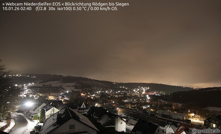 Archived image Webcam Niederdielfen near Siegen