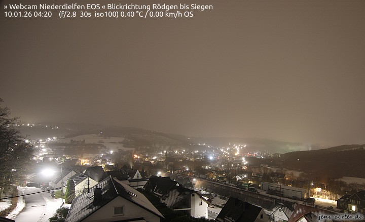 Archived image Webcam Niederdielfen near Siegen