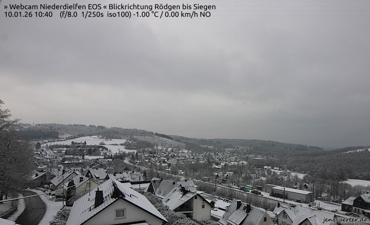 Archived image Webcam Niederdielfen near Siegen