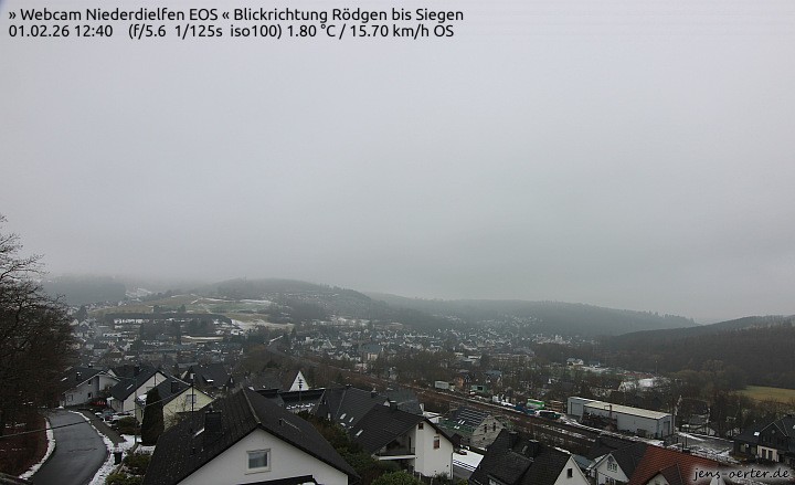 Archiv Foto Webcam Niederdielfen bei Siegen