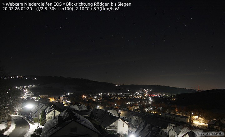 Archiv Foto Webcam Niederdielfen bei Siegen