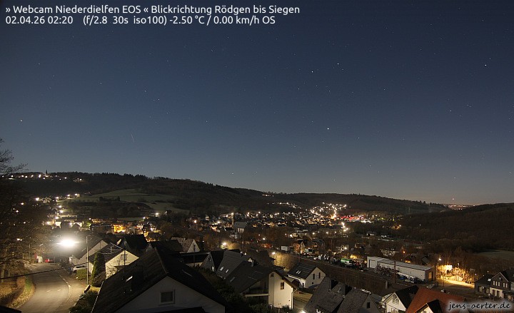 Archiv Foto Webcam Niederdielfen bei Siegen