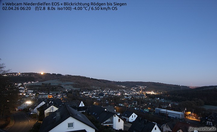 Archiv Foto Webcam Niederdielfen bei Siegen