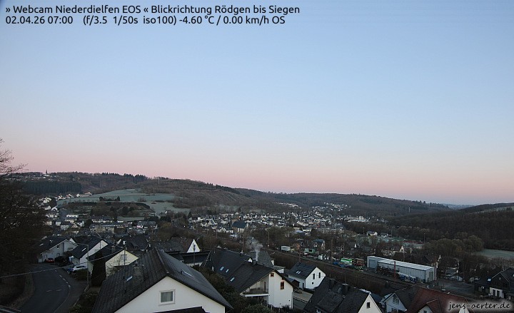 Archiv Foto Webcam Niederdielfen bei Siegen