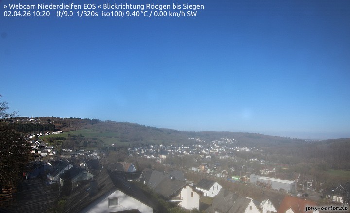 Archiv Foto Webcam Niederdielfen bei Siegen