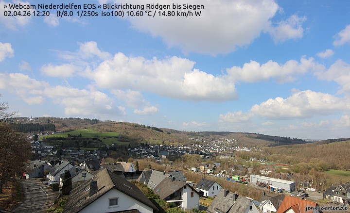 Archiv Foto Webcam Niederdielfen bei Siegen