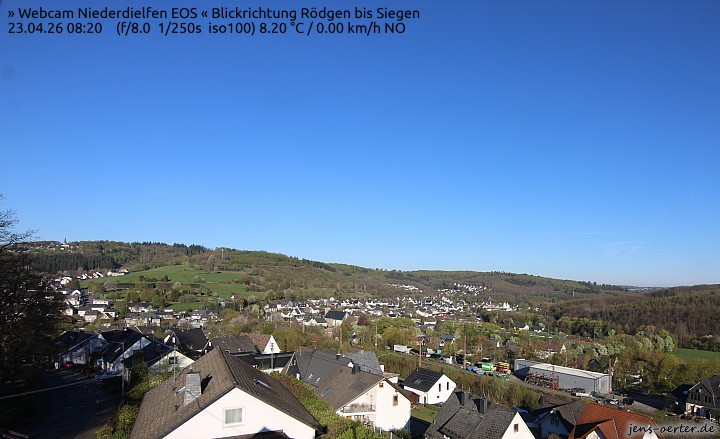 Archiv Foto Webcam Niederdielfen bei Siegen