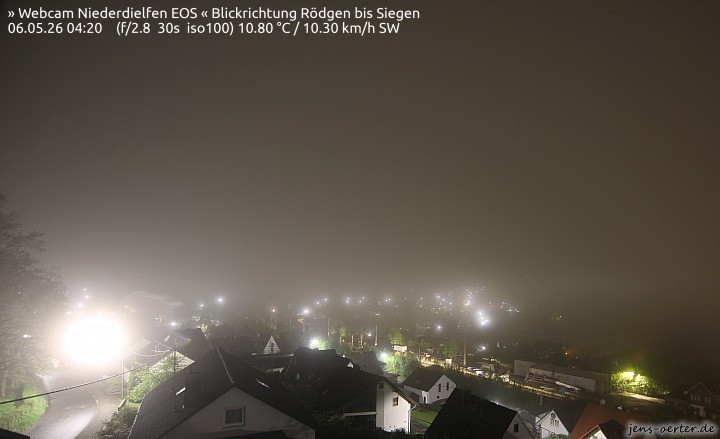 Archived image Webcam Niederdielfen near Siegen