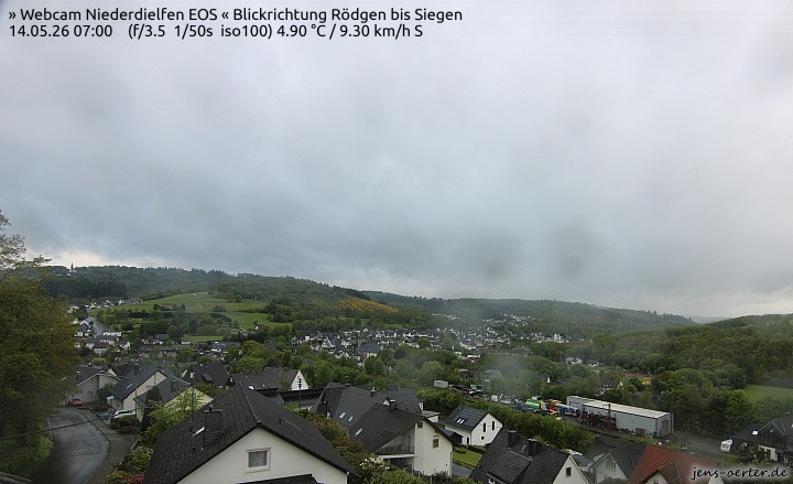Archiv Foto Webcam Niederdielfen bei Siegen