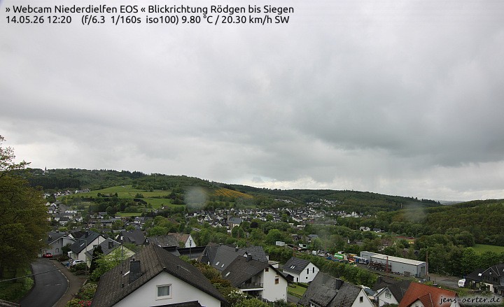 Archiv Foto Webcam Niederdielfen bei Siegen