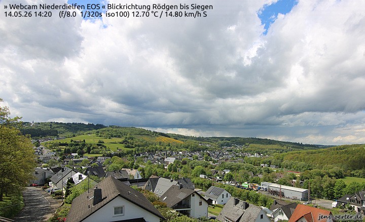 Archiv Foto Webcam Niederdielfen bei Siegen