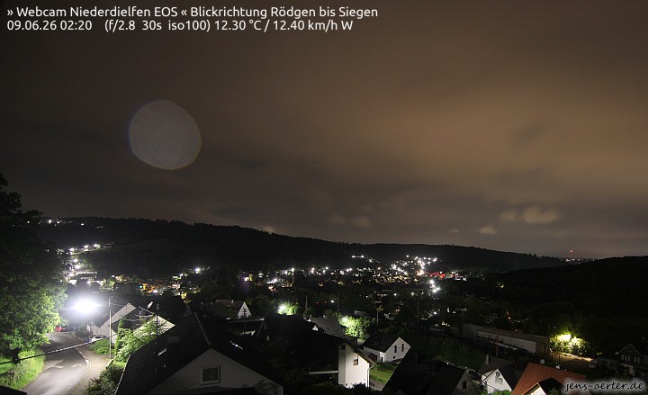Archiv Foto Webcam Niederdielfen bei Siegen