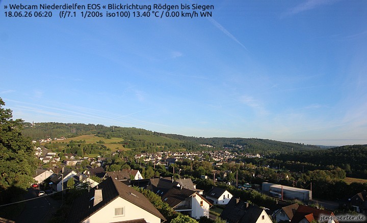 Archiv Foto Webcam Niederdielfen bei Siegen