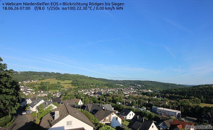 Archiv Foto Webcam Niederdielfen bei Siegen