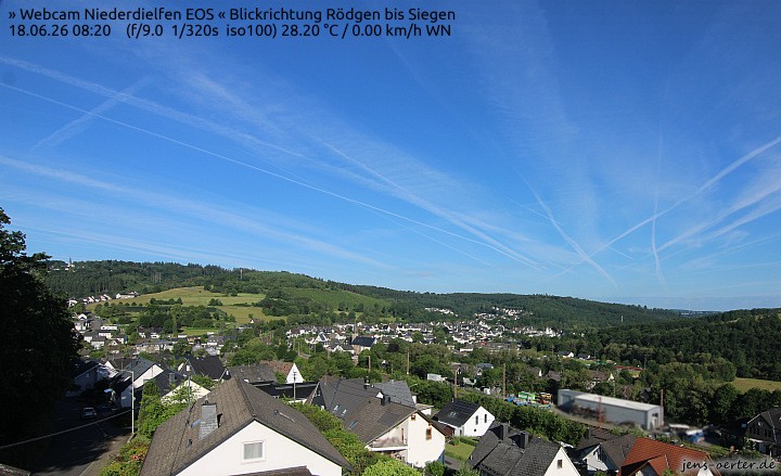 Archiv Foto Webcam Niederdielfen bei Siegen
