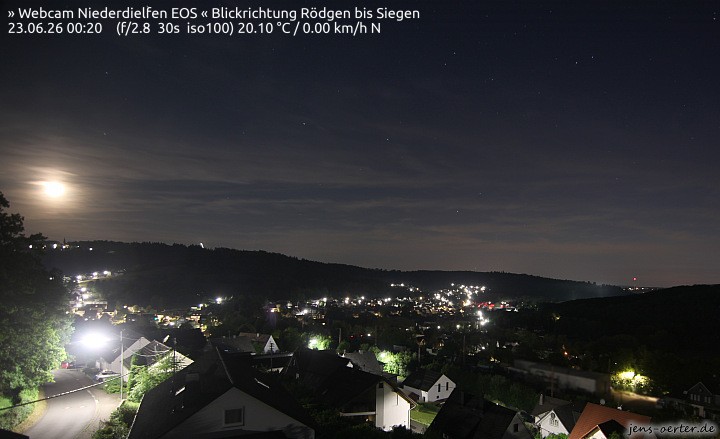 Archived image Webcam Niederdielfen near Siegen