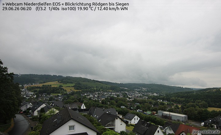 Archiv Foto Webcam Niederdielfen bei Siegen