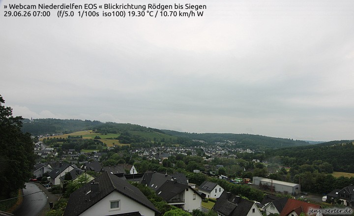 Archiv Foto Webcam Niederdielfen bei Siegen