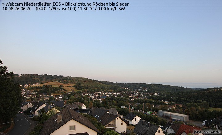 Archiv Foto Webcam Niederdielfen bei Siegen