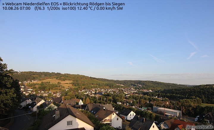 Archiv Foto Webcam Niederdielfen bei Siegen