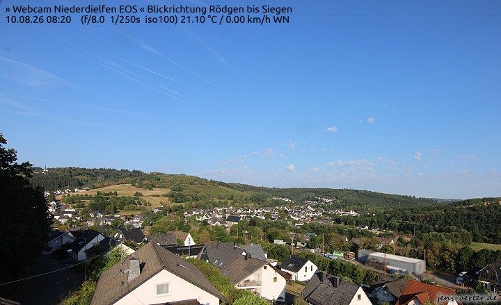 Archiv Foto Webcam Niederdielfen bei Siegen