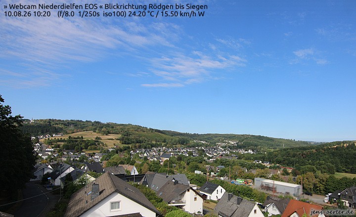 Archiv Foto Webcam Niederdielfen bei Siegen